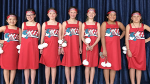 children's kapa haka clothing