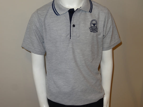 PNINS Boy's Polo - Grey Limited Stock. <strong>Sale </strong>