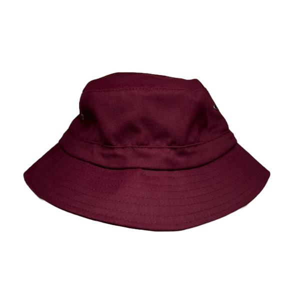 Maroon top sun hat