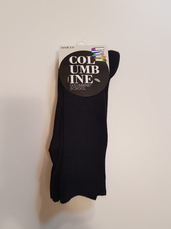 Crew Socks 3pk - Black