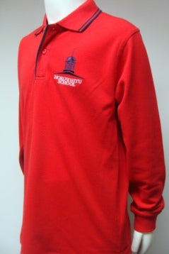 Hokowhitu School Polo Shirt - L/S